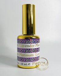 DND DC Platinum Gel #206- Lavender Platinum
