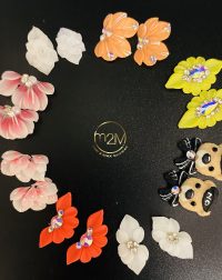3D acrylic flowers
