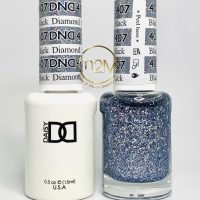 DND Duo Gel #407- Black Diamond Star