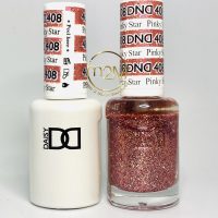 DND Duo Gel #408- Pinky Star