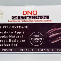 DND Gel E Tip (#6 Full Medium Coffin)