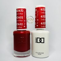 DND Duo Gel 632-Lady in Red