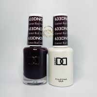 DND Duo Gel 633-Garnet Red