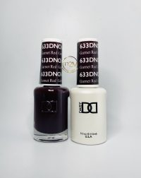 DND Duo Gel 633-Garnet Red
