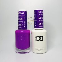 DND Duo Gel 661-Mauvy Night