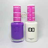 DND Duo Gel 663-Lavender Pop