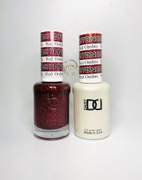 DND Duo Gel 677-Red Ombre