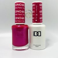 DND Duo Gel 681 - Hot Pink Patrol