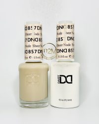 DND Duo Gel 857-Sheer Nude