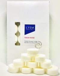 Fresh Rose Massage Candle